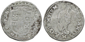 REGGIO EMILIA Ercole II d'Este (1534-1559) Giulio - MIR 1308/1 AG (g 3,08) RR 

MB