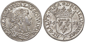 TASSAROLO Livia Centurioni Oltremarini (1616-1688) Luigino 1658 - MIR 994 AG (g 2,20) R

qFDC