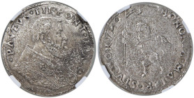 Paolo III (1534-1549) Bologna - Bianco - Munt. 100 AG (g. 5,51) R In Slab CCG n. AA748318 MS60 "patina maculata”.

MS60