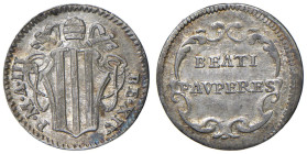 Benedetto XIV (1740-1758) Mezzo grosso An. III - Munt. 143 AG (g 0,59) R

SPL-FDC
