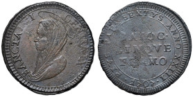 Pio VI (1775-1799) Fermo - Madonnina 1797 An. XXIII - Munt. 314 CU (g 17,87)

BB+