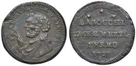 Pio VI (1775-1799) Fermo - Sanpietrino 1797 - Munt. 322a CU (g 16,00)

qBB