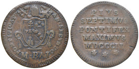 Pio VII (1800-1823) Mezzo baiocco An. II - Munt. 25v CU (g 5,68)

qBB/BB