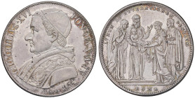 Gregorio XVI (1831-1846) Scudo romano 1834 An. IV - Munt. 6b AG (g 26,49) Lievi hairlines al D/.

qFDC