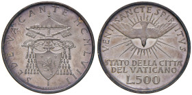 Sede vacante (1958) 500 Lire 1958 - Nomisma 980 AG (g 11,03)

FDC