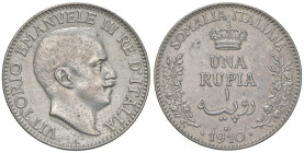 Vittorio Emanuele III Somalia (1909-1925) Rupia 1910 - Nomisma 1414 AG

BB