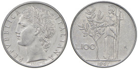 ITALIA Repubblica monetazione in Lire (1946-2001) 100 Lire 1967 - Gig. 104 AC 

qFDC