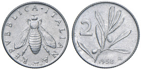ITALIA Repubblica monetazione in Lire (1946-2001) 2 Lire 1958 - Gig. 334 IT 

qFDC
