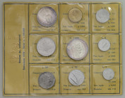 WORLD COINS Lotto di 39 monete in argento e un'onorificenza militare d'oro. Da esaminare.

Come da foto