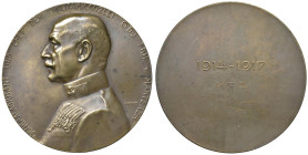 AUSTRIA Medaglia 1917 a memoria del generale von Marterer - Opus: A. Martig AE (g 103 - Ø 65 mm) 

M.di SPL