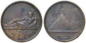 FRANCIA Prima repubblica (1792-1804) Medaglia an. VII (1799) Conquista del basso Egitto, Dominique Vivant barone Denon direttore del museo del Louvre ...