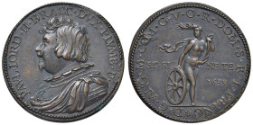 BRACCIANO Paolo Giordano II Orsini (1591-1656) Medaglia 1635 - Opus: I. I. C. AE (g 16,35 - Ø 32 mm)

SPL+