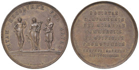 CHIAVARI Medaglia 1891 Centenario fondazione società economica - Opus: F. Putinati AE (g 54,00 - Ø 47 mm)

qFDC