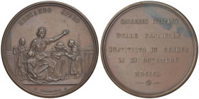 GENOVA Medaglia 1850 Collegio italiano delle fanciulle Opus: P. Thermignon F. AE (g 51,64 - Ø 49,00 mm)

qSPL