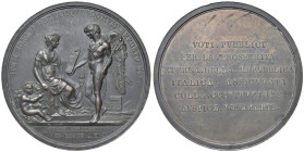 MILANO Repubblica Italica (1801-1802) Medaglia Anno X (1802) Per il comizio di Lione e la costituzione della Repubblica Italica Opus: Luigi Manfredini...