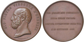 ONEGLIA Pietro Viesseux (1779-1863) Medaglia 1859 Ottantesimo Compleanno Opus: Ferraris AE (g 70 - Ø 49,80 mm)

qFDC