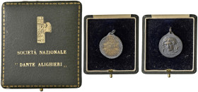 SIRACUSA Congresso della Dante Alighieri Medaglia 1931 An. IX Siracusa XXXVI Congresso Regia Zecca AG (g 14,30 - Ø 27 mm) portativa box originale

S...