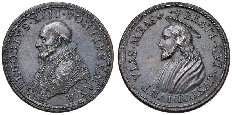 Gregorio XIII (1572-1585) Medaglia 1585 Per ricordare il Pontificato di Gregorio...