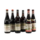 Selezione Barolo Langhe Barolo 1964, Pio Cesare 2 bts - BN Barolo Riserva 1968, Borgogno 2 bts - TS Barolo 1968 "Grande Annata", Marchesi di Barolo 2 ...