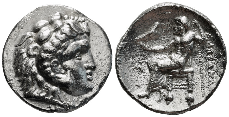 KINGS OF MACEDON. Alexander III 'the Great' (336-323 BC). Tetradrachm.
Obv: Head...