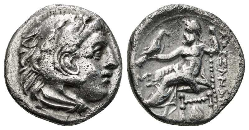 KINGS OF MACEDON. Alexander III 'the Great' (336-323 BC). Drachm.
Obv: Head of H...