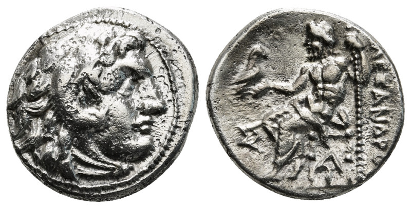 KINGS OF MACEDON. Alexander III 'the Great' (336-323 BC). Drachm.
Obv: Head of H...