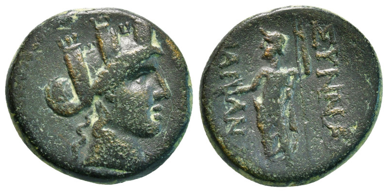 PHRYGIA. Synnada. Ae (Circa 133-1st century BC). Maiandri-, magistrate.
Obv: Tur...