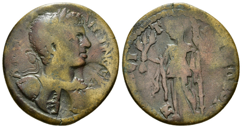 PHRYGIA. Hierapolis. Elagabalus, 218-222. Tetrassarion 10,22 g - 28,91 mm AY K M...