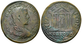 PHRYGIA. Hierapolis. Elagabalus, 218-222 21,06 g - 37,35 mm medallic. Obv : ΑΥΤ Κ Μ ΑΥ ΑΝΤΩΝƐΙΝΟϹ ϹƐΒ; laureate, draped and cuirassed bust of Elagabal...