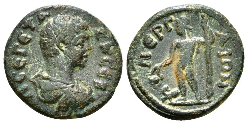 Roman Provincial Coins
PAMPHYLIA. Perge. Geta (Caesar, 198-209). Ae.
Obv: Π CЄ Γ...