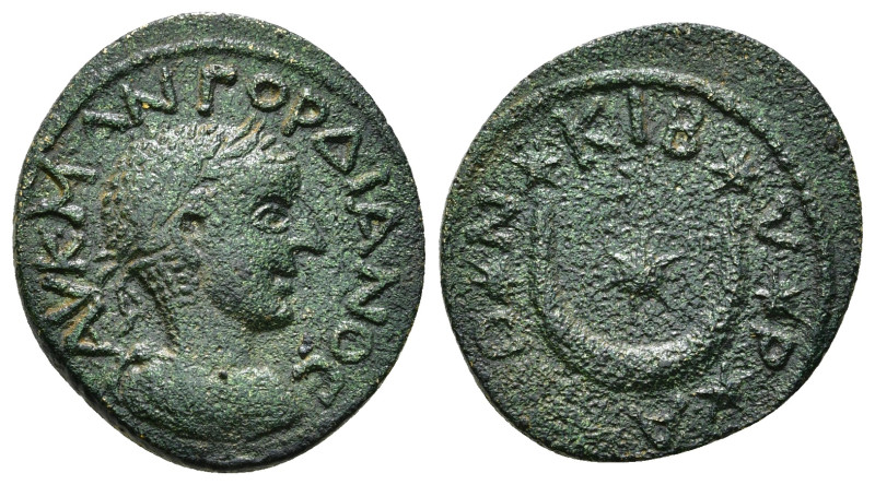 PHRYGIA. Cibyra. Gordian III, 238-244. 4,16 g - 21,12 mm ΑΥ Κ Μ ΑΝ ΓΟΡΔΙΑΝΟϹ Lau...