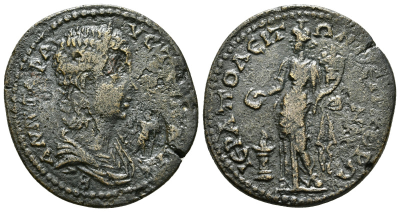 PHRYGIA. Hierapolis. Annia Faustina, Augusta, 221. 11,69 g - 30,12 mm ΑΝΝΙΑ ΦΑΥϹ...