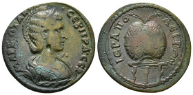PHRYGIA. Hierapolis. Otacilia Severa (Augusta, 244-249). Ae. 9,41 g - 28,60 mm
Obv: MAPK OTAKIΛ CЄBHPA CЄB.
Draped bust right, wearing stephane.
Rev: ...
