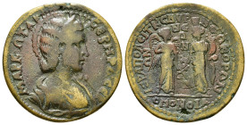 PHRYGIA. Hierapolis. Otacilia Severa (Augusta, 244-249). Ae 11,29 g - 28,98 mm Obv : ΜΑΡΚ ΩΤΑΚΙΛ ϹƐΒΗΡΑ ϹƐΒ; diademed and draped bust of Otacilia Seve...