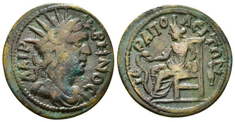 PHRYGIA. Hierapolis. Pseudo-autonomous. Time of the Antonines (138-192). Ae.
Obv...