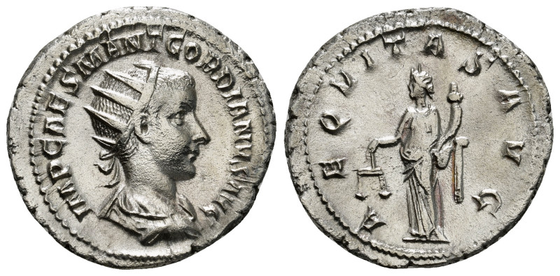GORDIAN III (238-244). Antoninianus. Antioch.
Obv: IMP CAES M ANT GORDIANVS AVG....