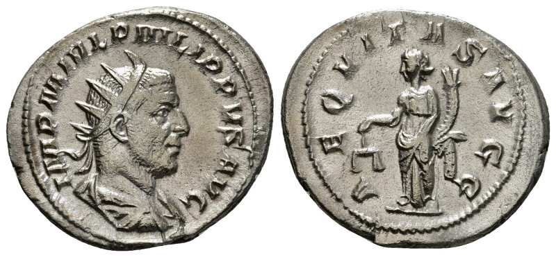 PHILIP I 'THE ARAB' (244-249). Antoninianus. Rome.
Obv: IMP M IVL PHILIPPVS AVG....