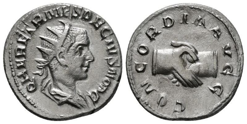 HERENNIUS ETRUSCUS (Caesar, 249-251). Antoninianus. Rome.
Obv: Q HER ETR MES DEC...