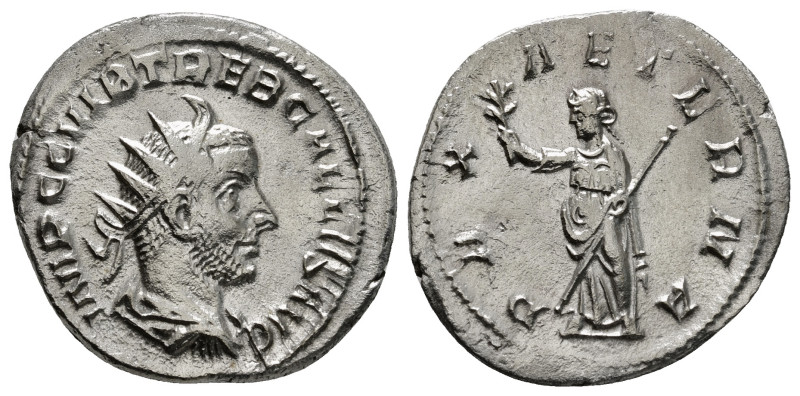 TREBONIANUS GALLUS (252-253). Antoninianus. Rome.
Obv: IMP C C VIB TREB GALLVS A...