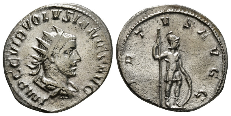 VOLUSIAN (251-253). Antoninianus. Rome.
Obv: IMP C C VIB VOLVSIANVS AVG.
Radiate...