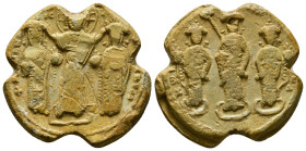 Byzantine LEAD SEAL CONDITION : FINE 
detailed information will be uploaded
20,79 g - 28,25 mm
