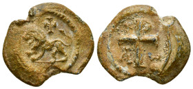 Byzantine LEAD SEAL CONDITION : FINE 
detailed information will be uploaded
6,66 g - 22,35 mm