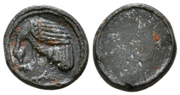 Roman bronze pendant (1ST-5TH CENTURY AD).

4,10 g - 15,67 mm

It will be sent as shown in the images, returns are not accepted.