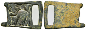 Byzantine Bronze Belt Buckle, 11th-14th Century A.D.

8,05 g - 35,67 mm

It will be sent as shown in the images, returns are not accepted.