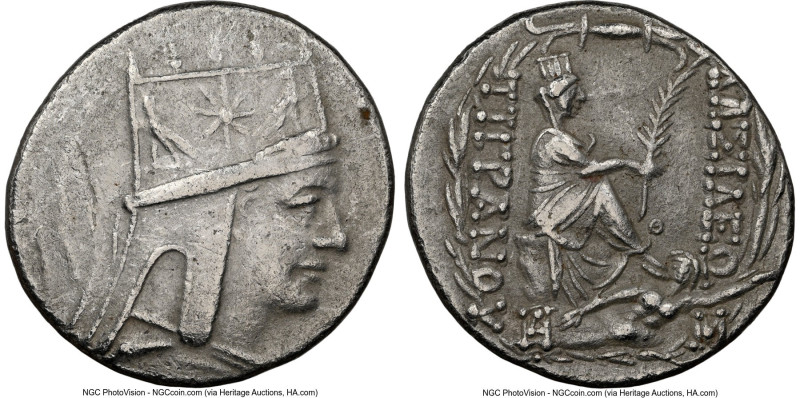 ARMENIAN KINGDOM. Tigranes II the Great (95-56 BC). AR tetradrachm (28mm, 15.66 ...