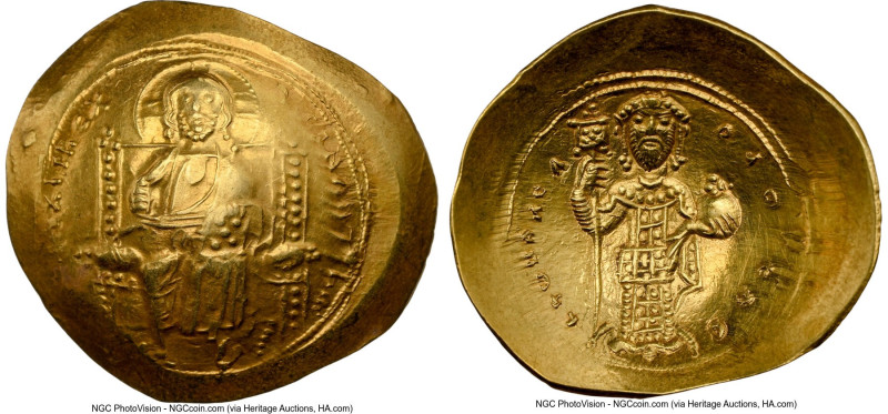 Constantine X Ducas (AD 1059-1067). AV histamenon nomisma (27mm, 4.38 gm, 6h). N...