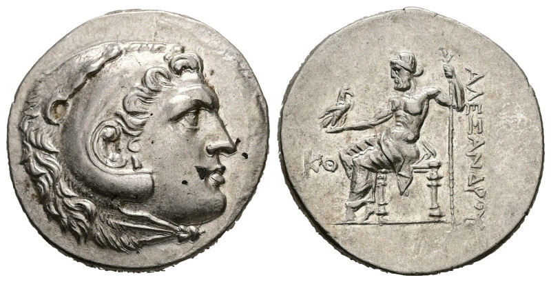 Kings of Macedon. Alexander III. 'the Great', AR Tetradrachm, 16.74 g 29.80 mm. ...