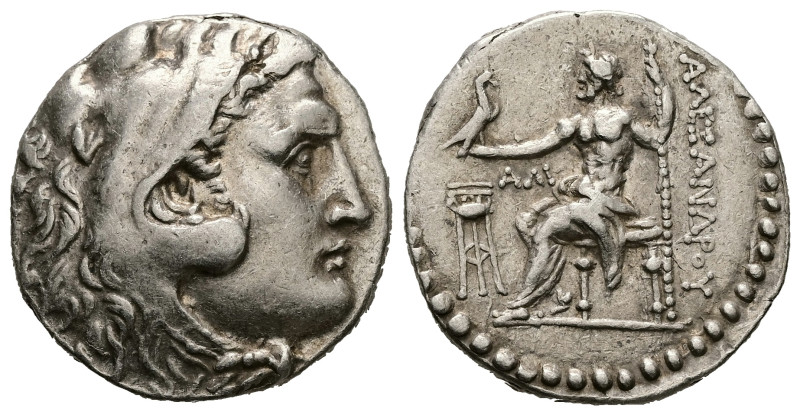 Kings of Macedon, Alexander III 'the Great'. AR Tetradrachm, 17.00 g 28.97 mm. H...