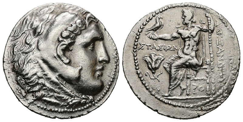 Kings of Macedon. Alexander III 'the Great'. AR Tetradrachm, 16.94 g 32.12 mm. 3...