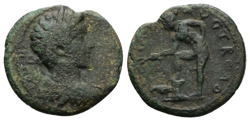 Troas, Alexandria Troas. Caracalla, AD 198-217. AE. 5.26 g. 23.67 mm.